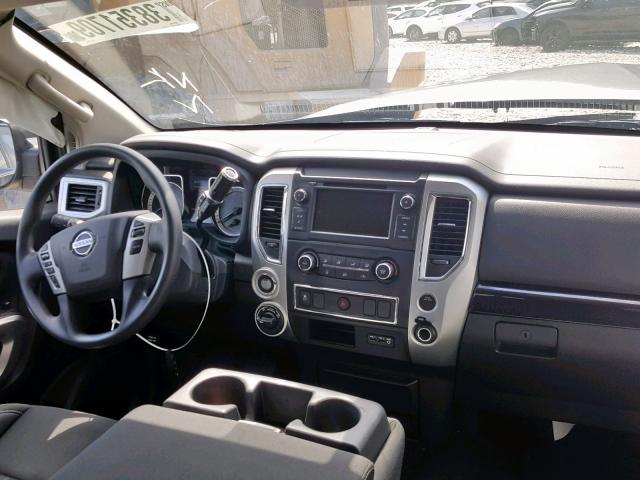 1N6AA1EJXKN503501 - 2019 NISSAN TITAN S GRAY photo 5