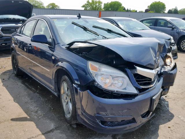 1G8ZS57B18F179268 - 2008 SATURN AURA XE BLUE photo 1