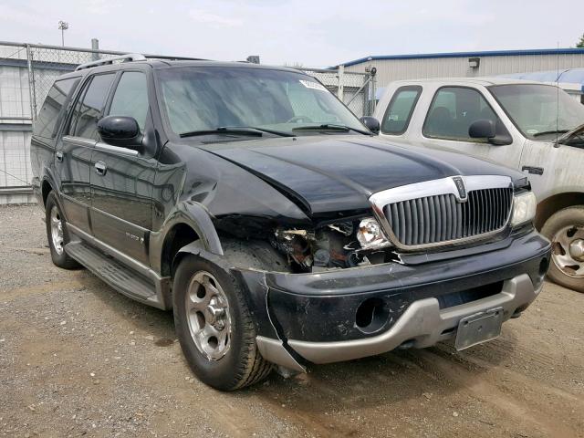 5LMFU28R52LJ17306 - 2002 LINCOLN NAVIGATOR BLACK photo 1