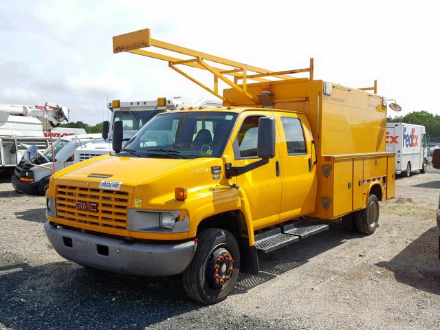 1GDE4E1908F417207 - 2008 GMC C4500 C4E0 YELLOW photo 2