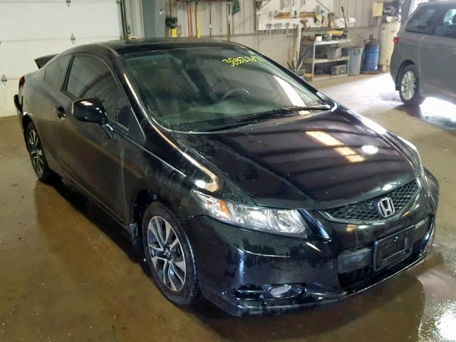 2HGFG3B02DH522412 - 2013 HONDA CIVIC EXL BLACK photo 1