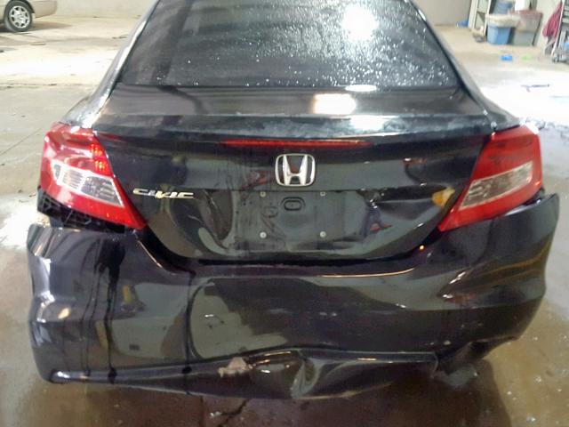 2HGFG3B02DH522412 - 2013 HONDA CIVIC EXL BLACK photo 9