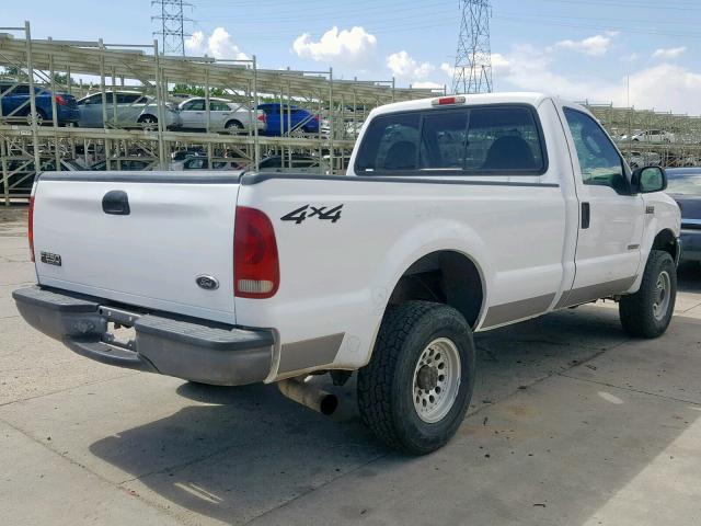 1FTNF21P03ED55981 - 2003 FORD F250 SUPER WHITE photo 4