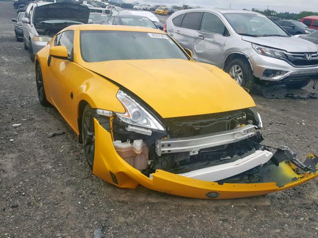 JN1AZ4EH1HM955249 - 2017 NISSAN 370Z BASE YELLOW photo 1