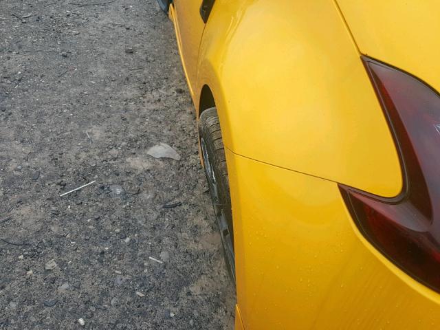 JN1AZ4EH1HM955249 - 2017 NISSAN 370Z BASE YELLOW photo 9