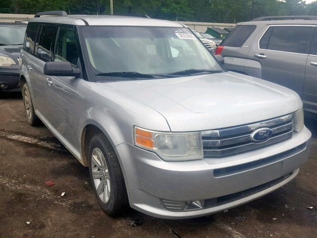 2FMGK5BC4BBD24496 - 2011 FORD FLEX SE SILVER photo 1