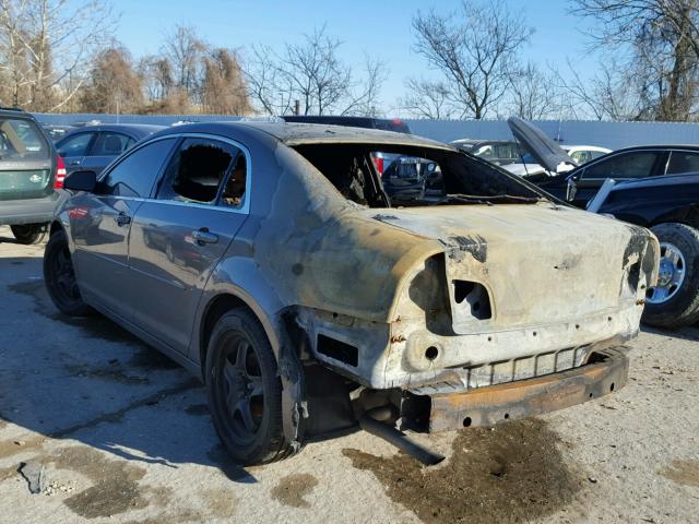 1G1ZB5E13BF150306 - 2011 CHEVROLET MALIBU LS GOLD photo 3