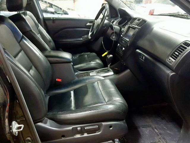 2HNYD18846H549500 - 2006 ACURA MDX TOURIN BLACK photo 5