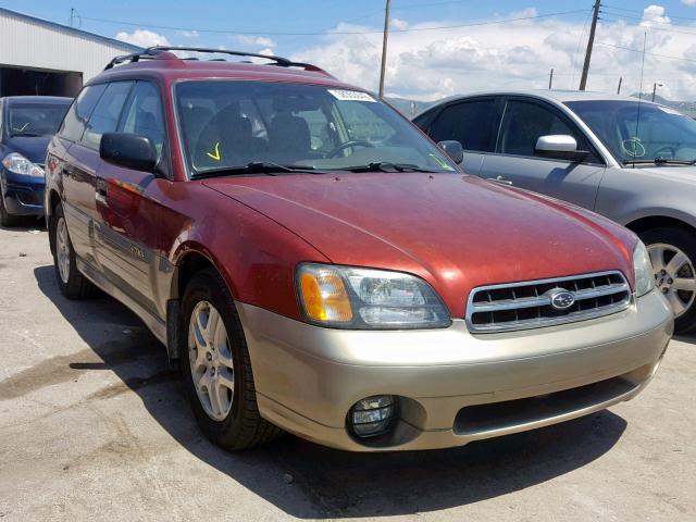 4S3BH665127632779 - 2002 SUBARU LEGACY OUT MAROON photo 1