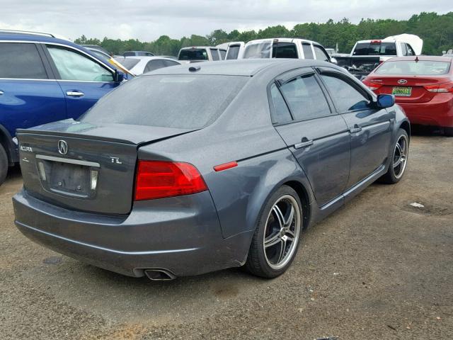 19UUA66226A032396 - 2006 ACURA 3.2TL GRAY photo 4