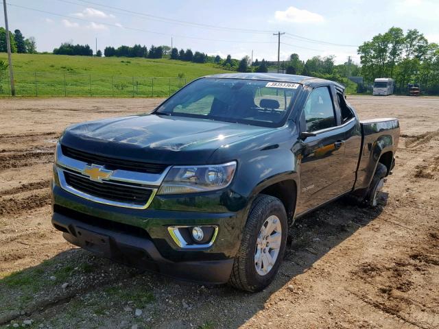 1GCHTCE39G1230624 - 2016 CHEVROLET COLORADO L GREEN photo 2