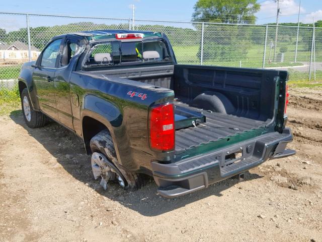 1GCHTCE39G1230624 - 2016 CHEVROLET COLORADO L GREEN photo 3