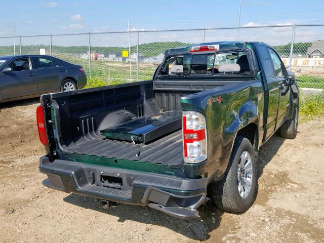 1GCHTCE39G1230624 - 2016 CHEVROLET COLORADO L GREEN photo 4