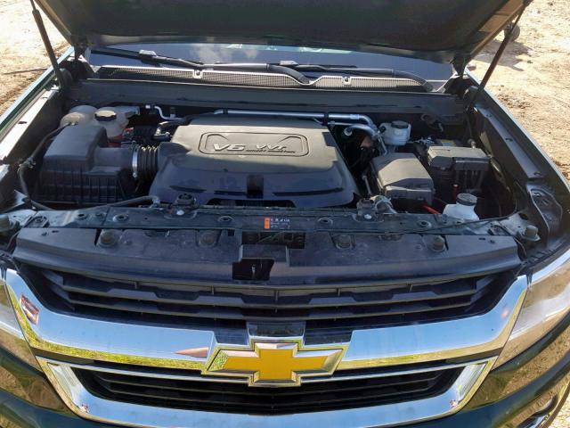 1GCHTCE39G1230624 - 2016 CHEVROLET COLORADO L GREEN photo 7