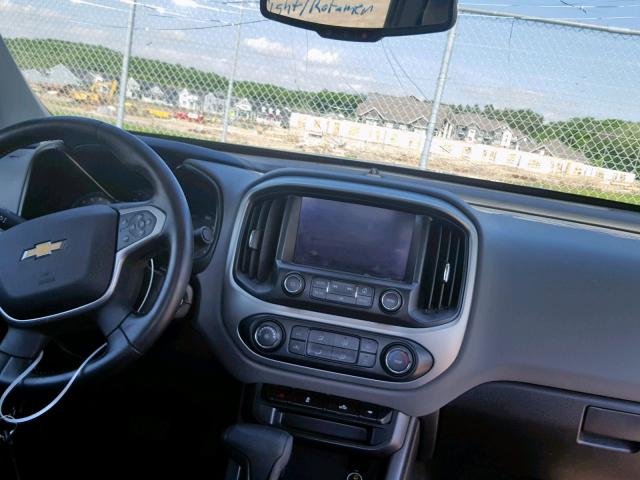 1GCHTCE39G1230624 - 2016 CHEVROLET COLORADO L GREEN photo 9