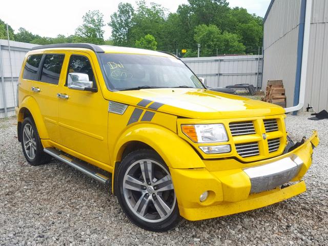 1D4PU7GX7BW512114 - 2011 DODGE NITRO SHOC YELLOW photo 1