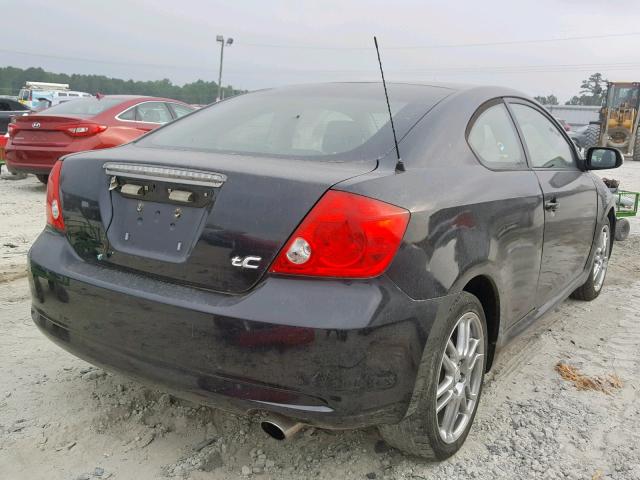 JTKDE177X60063684 - 2006 TOYOTA SCION TC შავი ფოტო 4