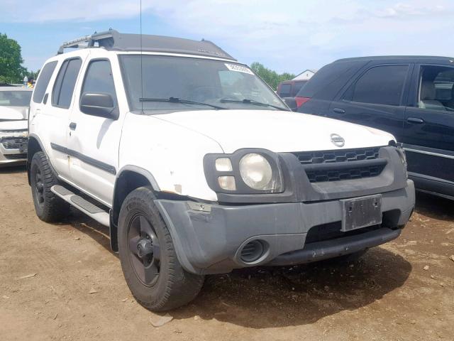 5N1ED28T03C687127 - 2003 NISSAN XTERRA XE WHITE photo 1