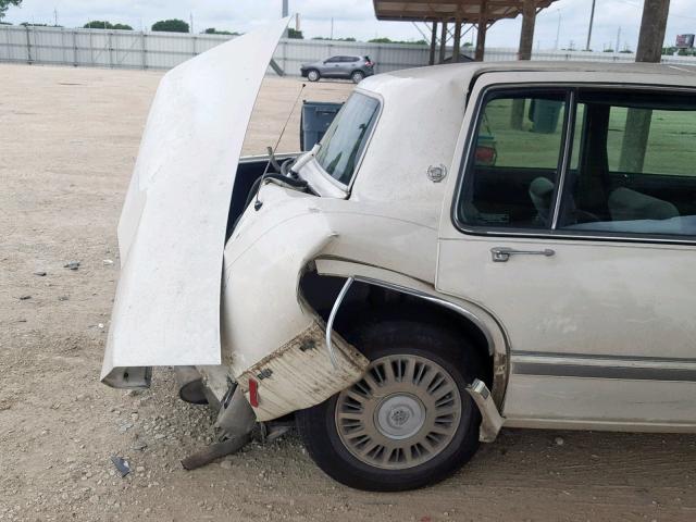 1G6CD53B4N4255314 - 1992 CADILLAC DEVILLE WHITE photo 10