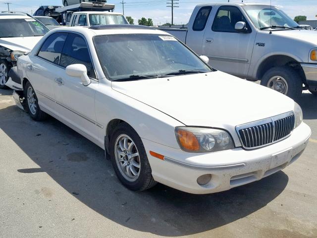 KMHFU45E92A210387 - 2002 HYUNDAI XG 350 WHITE photo 1