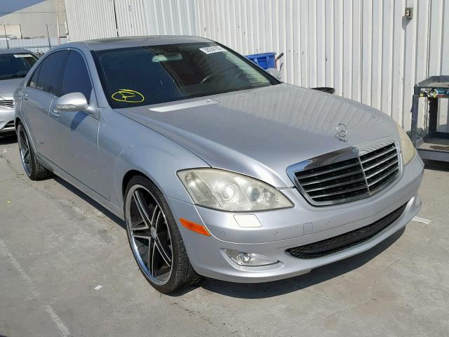 WDDNG71X67A011973 - 2007 MERCEDES-BENZ S 550 SILVER photo 1