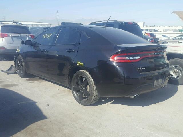 1C3CDFBB0ED775986 - 2014 DODGE DART SXT BLACK photo 3