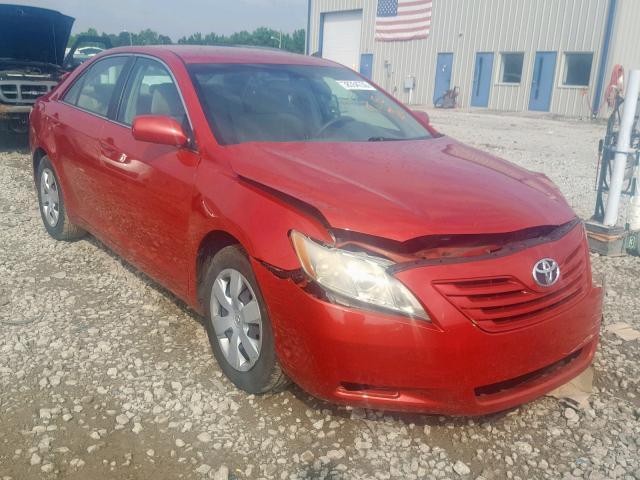 4T1BE46K77U043159 - 2007 TOYOTA CAMRY NEW RED photo 1