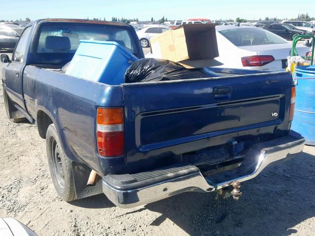 JT4VN82N6N5004837 - 1992 TOYOTA PICKUP 1 T BLUE photo 3