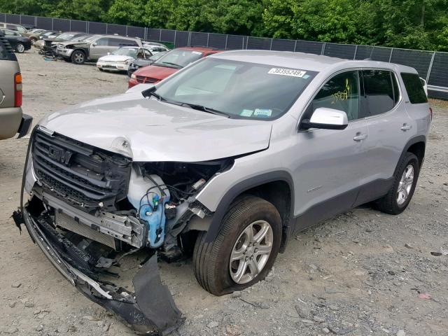 1GKKNRLA4JZ208242 - 2018 GMC ACADIA SLE SILVER photo 2