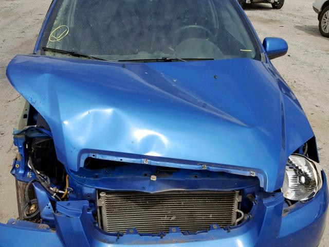 KL1TD56677B087122 - 2007 CHEVROLET AVEO BASE Mavi foto 7