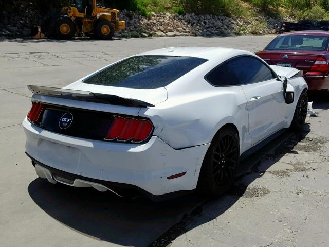 1FA6P8CF9F5329964 - 2015 FORD MUSTANG GT WHITE photo 4