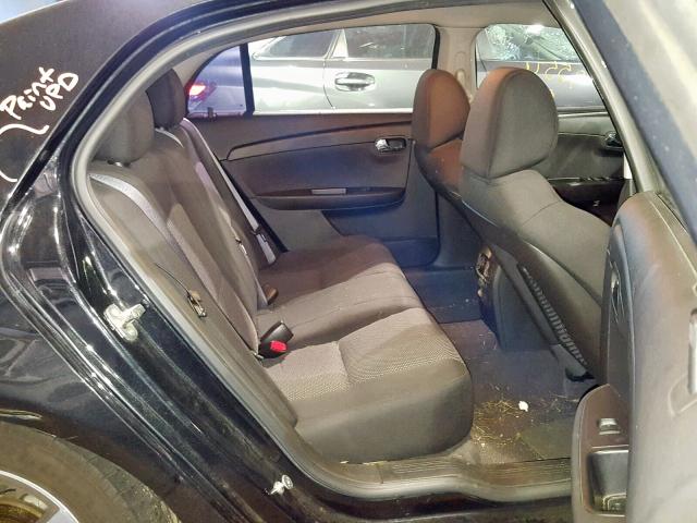 1G1ZC5EU7CF109461 - 2012 CHEVROLET MALIBU 1LT 黑色 照片 6