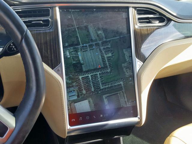 5YJSA1CN4DFP08391 - 2013 TESLA MODEL S أحمر صورة 9