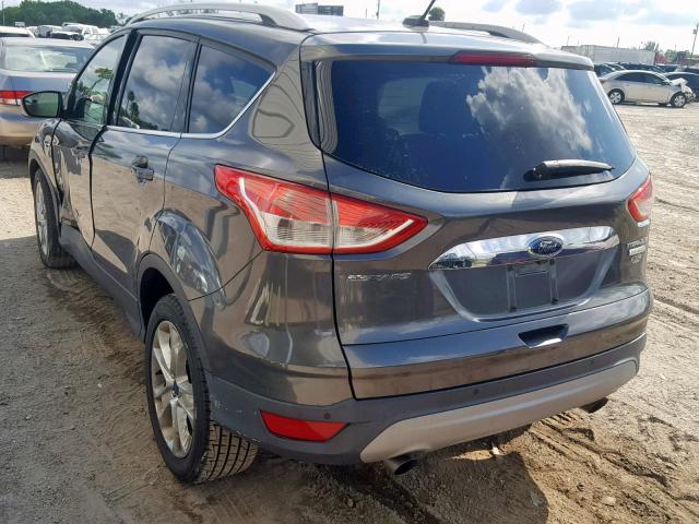 1FMCU0J92FUC20834 - 2015 FORD ESCAPE TIT GRAY photo 3