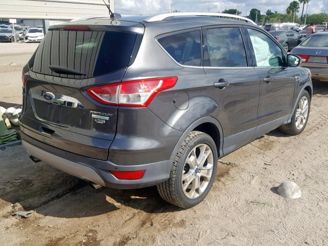 1FMCU0J92FUC20834 - 2015 FORD ESCAPE TIT GRAY photo 4