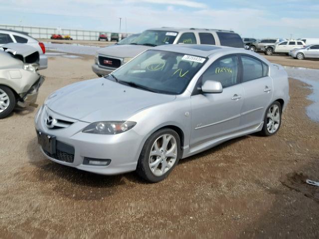 JM1BK323871717066 - 2007 MAZDA 3 S GRAY photo 2