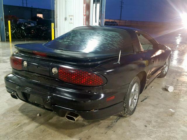 2G2FS22K412127837 - 2001 PONTIAC FIREBIRD BLACK photo 4