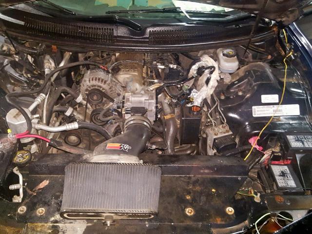 2G2FS22K412127837 - 2001 PONTIAC FIREBIRD BLACK photo 7