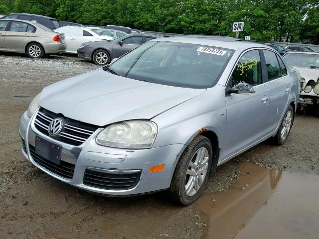 3VWEG71K97M074872 - 2007 VOLKSWAGEN JETTA WOLF SILVER photo 2