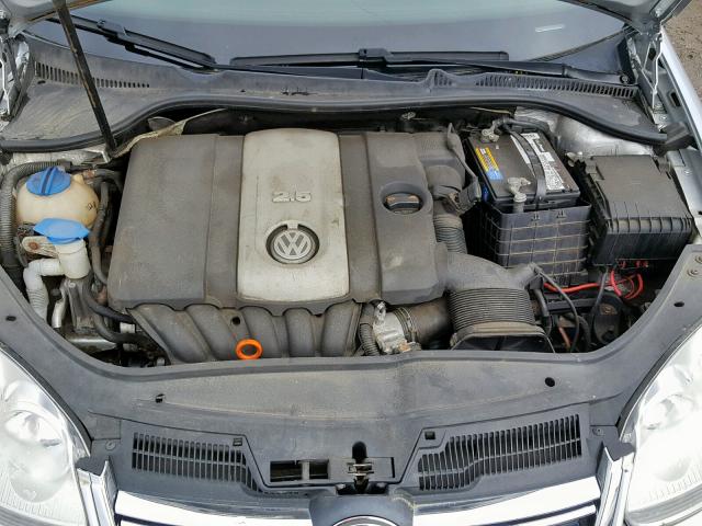 3VWEG71K97M074872 - 2007 VOLKSWAGEN JETTA WOLF SILVER photo 7