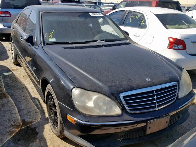 WDBNG75J26A472701 - 2006 MERCEDES-BENZ S 500 BLACK photo 1