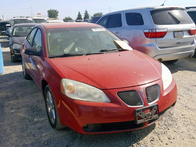 1G2ZH558464132762 - 2006 PONTIAC G6 GT RED photo 1