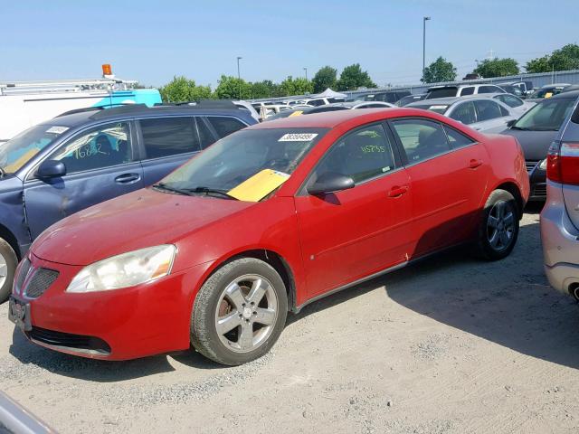 1G2ZH558464132762 - 2006 PONTIAC G6 GT RED photo 2