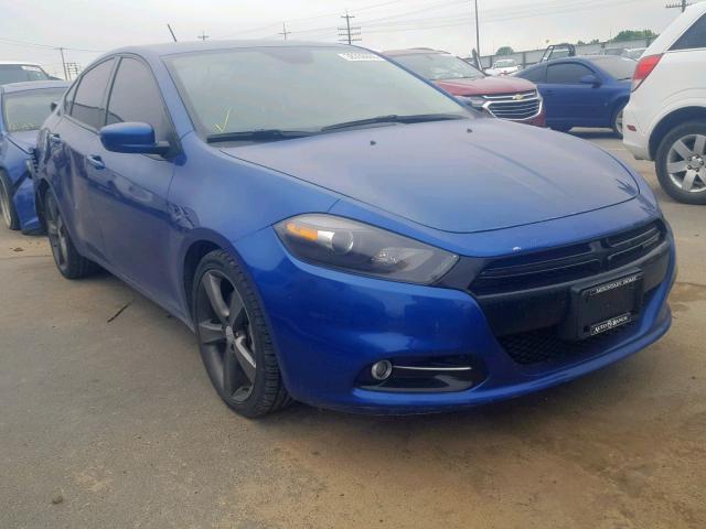 1C3CDFBA3DD305862 - 2013 DODGE DART SXT BLUE photo 1