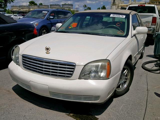 1G6KD54Y04U187266 - 2004 CADILLAC DEVILLE WHITE photo 2