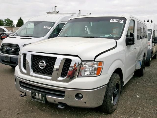 5BZAF0AA6EN161912 - 2014 NISSAN NV 3500 WHITE photo 2