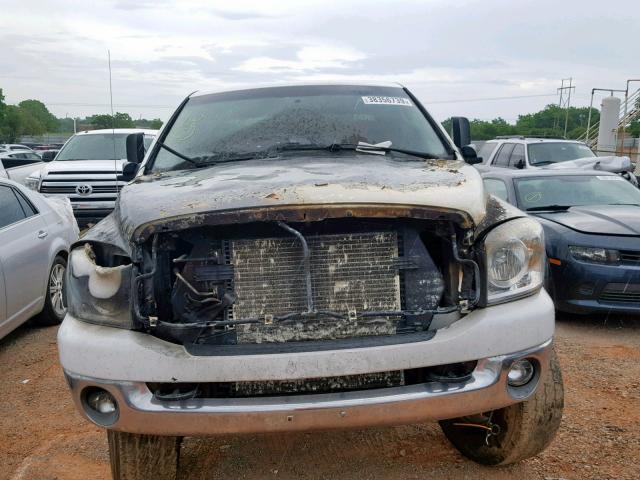 3D7KS28A98G114927 - 2008 DODGE RAM 2500 S WHITE photo 9