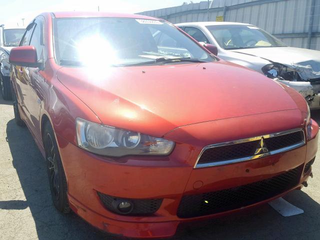 JA3AU86U48U016450 - 2008 MITSUBISHI LANCER GTS RED photo 1