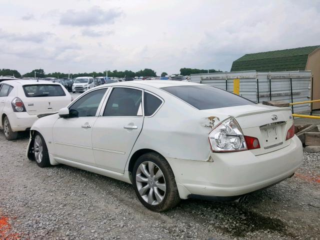 JNKAY01E37M306554 - 2007 INFINITI M35 BASE WHITE photo 3