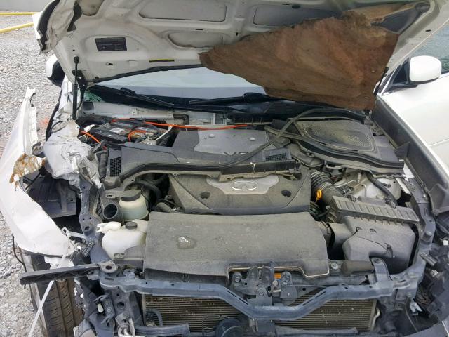 JNKAY01E37M306554 - 2007 INFINITI M35 BASE WHITE photo 7